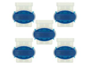 4064115037203 - Vhbw - 5x Kabelverbinder für Begrenzungskabel kompatibel mit Bosch Indego Mähroboter - Kabelklemmen Wasserdicht Blau Transparent 4064115037203 - Vhbw - 5x Kabelverbinder für Begrenzungskabel kompatibel mit Bosch Indego Mähroboter - Kabelklemmen Wasserdicht Blau Transparent