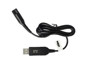 4064115040715 - Vhbw - Ladekabel Ersatz für Braun 8161561 81615618 491-5691 81747675 für Rasierer - Netzkabel 120 cm