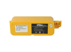 4064115054620 - Vhbw - Akku kompatibel mit iRobot Create Dirt Dog Staubsauger Gelb (3000mAh 144V NiMH)