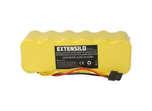 4064115058338 - Extensilo - 1x Akku kompatibel mit Midea R1-L10D midea R1-L102B Staubsauger (3300 mAh 144 v NiMH)