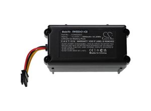 4064115109030 - Akku kompatibel mit Proscenic 780T KA760 P1 P2 P3 Staubsauger (3000mAh 144V Li-Ion) - Vhbw