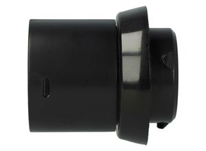 4064115133035 - Schlauch-Adapter kompatibel mit Nilfisk Cubic Volt UZ932 Staubsauger Staubsaugerschlauch - Anschlussadapter Schwarz - Vhbw