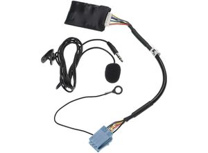 4064115137569 - Bluetooth Adapter kompatibel mit Audi A2 1999-2005 Navigation Plus 1 (ohne mmi) Autoradio - Inkl Mikrofon Klinkenkabel + Clip - Vhbw