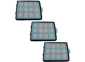 4064115140682 - Vhbw - Filterset 3x Ansaugfilter Ersatz für Philips 432200533151 für Staubsauger