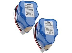 4064115144482 - Vhbw - 2x Akku Ersatz für LP43SC3300P5 für Staubsauger (2500mAh 6V NiMH)