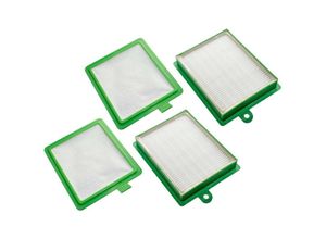 4064115145649 - Filter-Set kompatibel mit AEG Electrolux Airmax aam 6324 clario Staubsauger - 4x Filter (HEPA-Filter Mikrofilter) - Vhbw