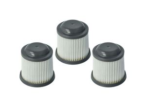 4064115175806 - Filterset 3x Faltenfilter Ersatz für Black & Decker PVF110 VF90 VF90-XJ für Staubsauger - Filter Patronenfilter - Vhbw