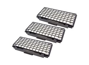 4064115185805 - Vhbw - 3x Staubsaugerfilter kompatibel mit Siemens VZ154 hfb Z50 vz 154 hfb Z50 2200W Hepa Staubsauger - hepa Filter Allergiefilter