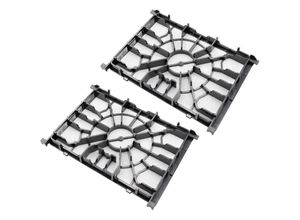 4064115889369 - Vhbw - Filterset 2x Motorschutz-Filter kompatibel mit Siemens VSQ5X12M1 VS06V212 Staubsauger