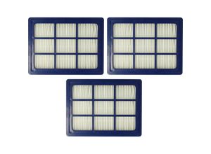 4064115902914 - Vhbw - Filterset 3x Staubsaugerfilter kompatibel mit Nilfisk Power P12 P12 uk de P40 Select Special Staubsauger - hepa Filter Allergiefilter