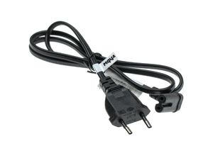 4064115920758 - Netzkabel Schutzkontaktstecker Ersatz für Samsung 3903-000599 für Kaltgeräte zB pc Monitor Computer Drucker - C7 Buchse 1 m 90° Gewinkelt - Vhbw