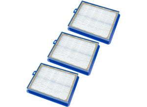 4064115921540 - Filterset 3x Staubsaugerfilter kompatibel mit aeg UltraActive UltraOne UltraPerformer Staubsauger - hepa Filter Glasfaser - Vhbw