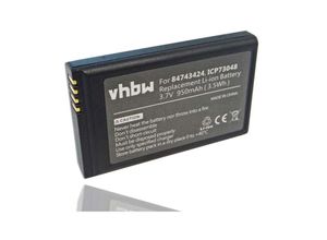 4064115944327 - vhbw Akku kompatibel mit COMfortel M-200 M-210 M-310 schnurlos Festnetz Telefon (950mAh 37V Li-Ion)