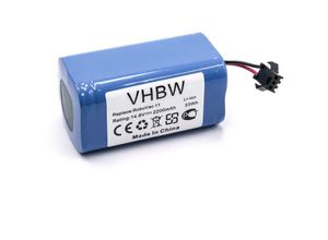 4064115974607 - Vhbw - Akku kompatibel mit Venga vg rvc 3000 Staubsauger (2200 mAh 148 v Li-Ion)