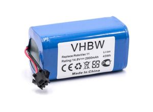 4064115977325 - Vhbw - Akku kompatibel mit Eufy RoboVac L35 LR30 Home Cleaner Heimroboter (2900 mAh 148 v Li-Ion)