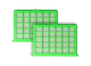 4064115987386 - vhbw Filterset 2x Staubsaugerfilter kompatibel mit Rowenta RO2611EA Staubsauger - HEPA Filter Allergiefilter Glasfaser