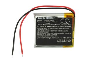 4064115988741 - Akku Ersatz für Bang & Olufsen AEC643333A für Wireless Headset Kopfhörer (500 mAh 37 v Li-Polymer) - Vhbw