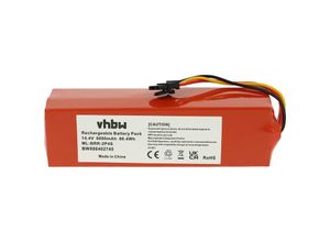 4064115989960 - vhbw Akku kompatibel mit Xiaomi Roborock S51 S5 S5 Max S6 Pure S6 Max S7 S70 S75 Staubsauger (6000 mAh 144 V Li-Ion)