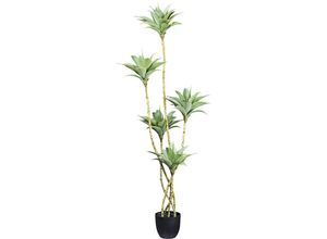 4064118110446 - Agave künstliche Pflanze Kunststofftopf Höhe 1600 mm kaiserkraft