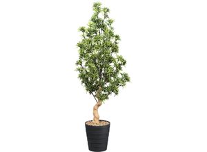 4064118181682 - Kunstbonsai CREATIV GREEN Steineibe Kunstpflanzen Gr H 105 cm 1 St grün mit Deko-Kies