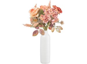 4064118189756 - Kunstblumenstrauß CREATIV GREEN Blumenstrauß in Packpapier mit Vase braun H50cm Kunstpflanzen mit Textilpflanzen in trendiger Trockenblumen-Optik 4064118189756 - Kunstblumenstrauß CREATIV GREEN Blumenstrauß in Packpapier mit Vase braun H50cm Kunstpflanzen mit Textilpflanzen in trendiger Trockenblumen-Optik