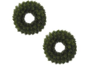 4064118192213 - Tannenkranz VE 2 Stk Außen-Ø 420 mm kaiserkraft