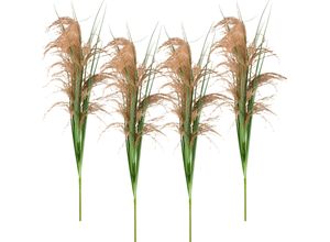 4064118241591 - Kunstzweig CREATIV GREEN Schilfgraszweig grün H105cm Kunststoff Kunstpflanzen mit täuschend echter Blüte