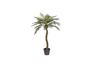 4064118245131 - P & B Kunstpflanze  Braun Grün Schwarz  Kunststoff  120 cm  inkl Topf  Dekoration Blumen & Zubehör Kunstpflanzen