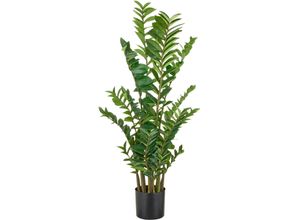 4064118352396 - Kunstpflanze CREATIV GREEN Zamifolia grün H130cm Kunststoff Kunstpflanzen mit detailgetreuer Gestaltung