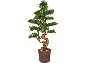 4064118840787 - Kunstbonsai HOME AFFAIRE Perreux Kunstpflanzen Gr B H 44 cm x 125 cm 1 St grün Kunst-Bonsai im Magnesiatopf