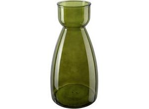 4064118922476 - Vase Paula in Dunkelgrün aus Glas