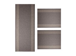 4064149020011 - Bettumrandung Natura Sisal-Optik 3-teilig Schalldämmend