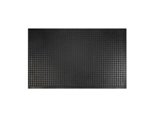 4064149033882 - etm Arbeitsmatte Bubble Naturgummi Schwarz Zuschnitt