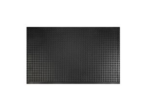 4064149033905 - etm Arbeitsmatte Bubble Naturgummi Schwarz Zuschnitt