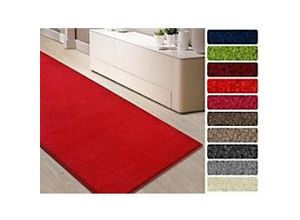 4064149135289 - Velours-Teppich Floordirekt STEP Dynasty Velours Rot Polypropylen 660 x 1000 mm