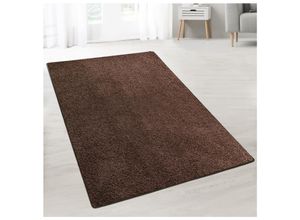 4064149205029 - Karat homeliving Shaggy-Teppich auf Maß Barcelona Dunkelbraun 92