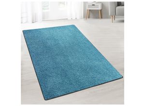 4064149210511 - Karat homeliving Shaggy-Teppich auf Maß Barcelona Hellblau 181