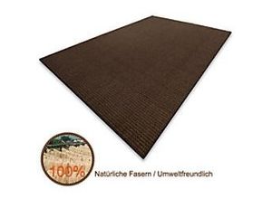 4064149236627 - Floordirekt Teppich-Läufer Sylt 11024 Dunkelbraun Rechteckig 500 mm x 1500 mm