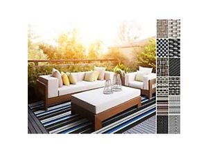 4064149267607 - Outdoor-Teppich Casa Pura Matera Beige Braun Vinyl Polyester 1800 x 1000 mm