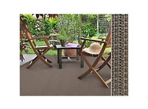 4064149270171 - Outdoor-Teppich Casa Pura Modena Braun Vinyl Polyester 1200 x 1800 mm