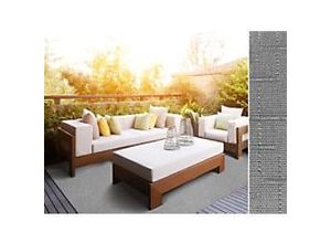 4064149270294 - Outdoor-Teppich Casa Pura Siena Grau Vinyl Polyester 1200 x 1800 mm