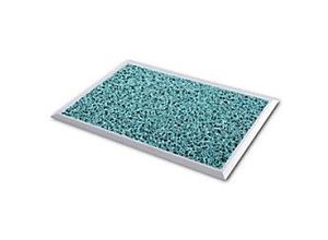 4064149273004 - Desinfektionsmatte Professional Line Hygienic Mat Türkis Aluminium Vinyl 680 x 980 mm