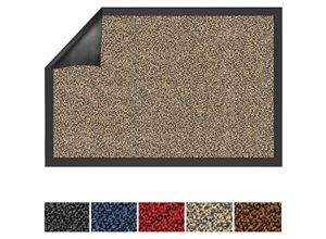 4064149908807 - Floordirekt - Antistatik-Schmutzmatte sky Performa Ocker-schwarz 60 x 180 cm - Ocker-Schwarz