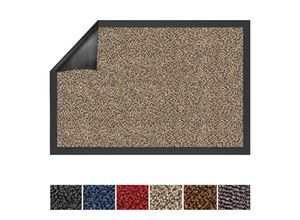 4064149908821 - Floordirekt - Schmutzfangmatte sky Ocker-schwarz 60 x 180 cm - Ocker-Schwarz