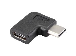 4064161011639 - Usb 32 Gen 2 (usb 31 Gen 2) Adapter [1x usb-c® Stecker - 1x usb-c® Buchse] 90° nach re - Renkforce