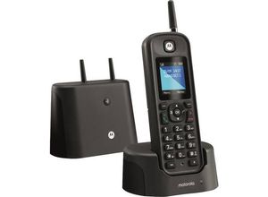 4064161039299 - O201 DECT Schnurloses Telefon analog Freisprechen Outdoor wasserdicht stoßfest Schwarz