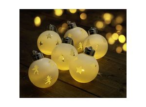 4064161076126 - Sygonix - Weihnachtsbaum-Beleuchtung Innen 15 v 1 smd led Warmweiß (ø) 8 cm mit Fernbedienung