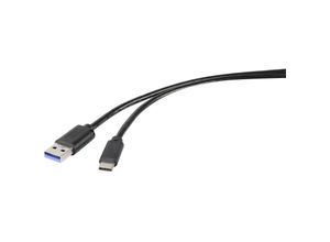 4064161076737 - USB-Kabel usb 32 Gen1 (usb 30   usb 31 Gen1) usb-a Stecker usb-c® Stecker 180 m Schwa - Renkforce