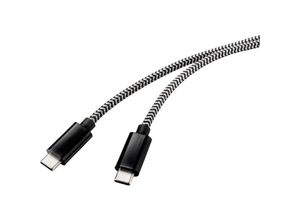 4064161151045 - USB-Kabel USB 20 USB-C® Stecker 050 m Schwarz RF-4598416