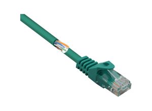 4064161162522 - BT-2348163 RJ45 Netzwerkkabel Patchkabel cat 5e u utp 1500 m Grün mit Rastnasenschutz 1 s - Basetech